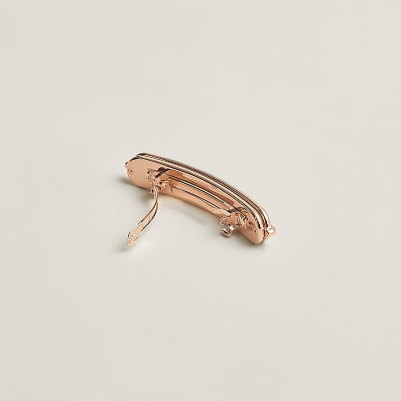楽天市場】HERMES エルメス ヘアアクセサリー ルリ PM バレッタ